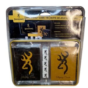 Browning new unopened‎ cards dice